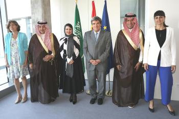 Minister Al-Hogail Discusses Cooperation and Expertise Exchange with Spain’s Housing, Digital Transformation Ministers