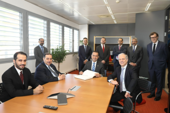 Al-Hogail discusses with the CEO of a number of Spanish companies opportunities for cooperation in the fields of infrastructure and construction 